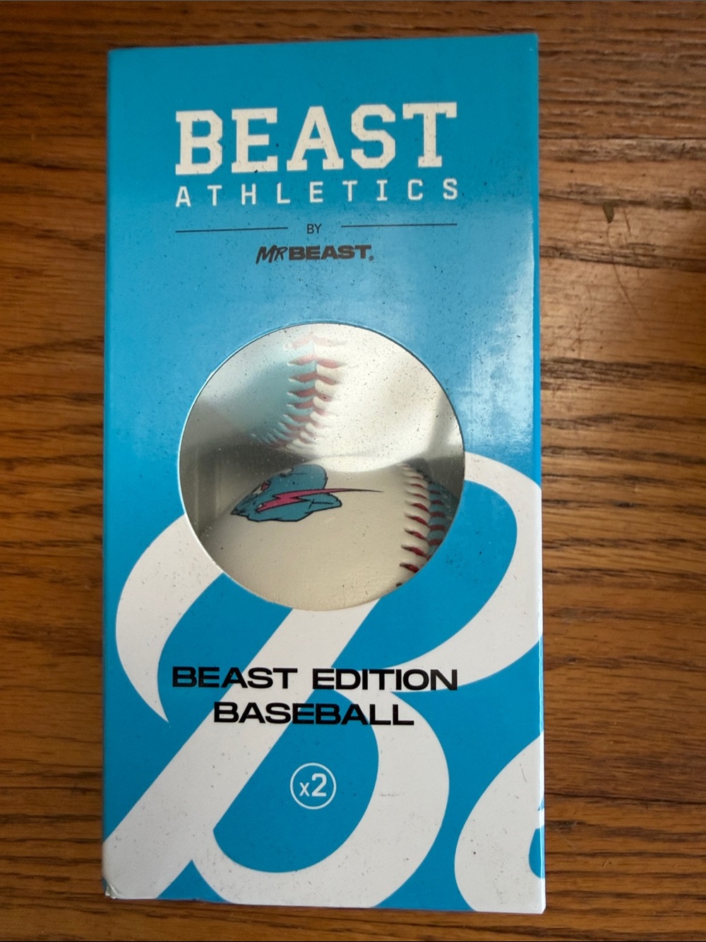 Beast Edition Baseballs - Blue Packaging